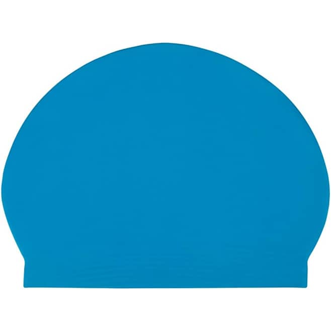 Gorra natacion silicona celeste